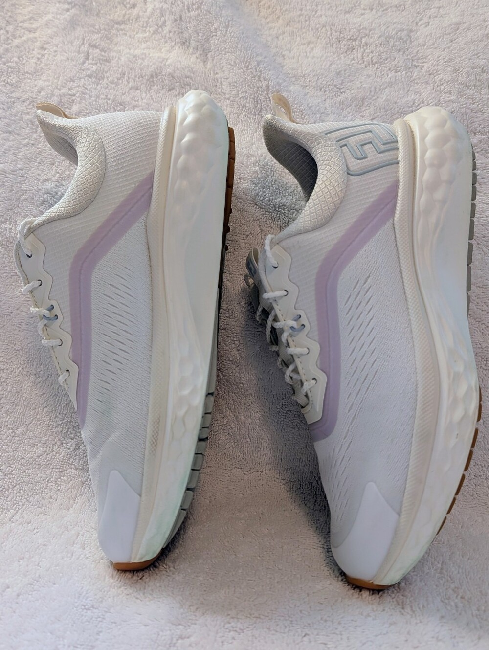 Foot Joy Quantum Golf Shoes Ortholite White Lavender Like New 7.5 - Picture 4 of 9